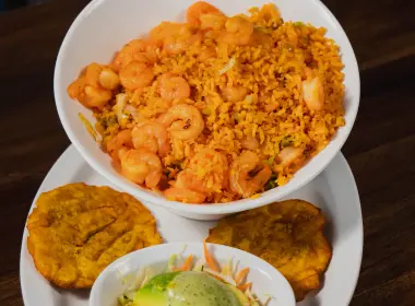 Arroz con Camarones